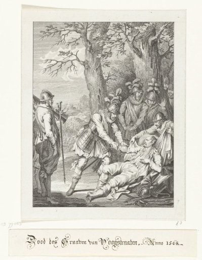 Death of the Count of Hoogstraten, 1568
