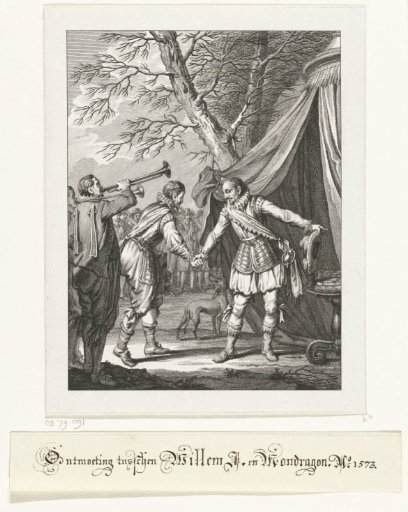 Meeting between Orange and Mondragon, 1573