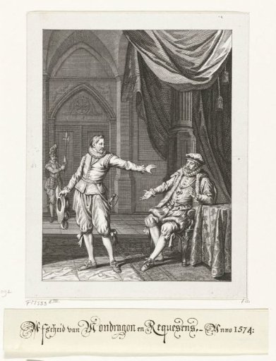 Mondragon refuses to serve Requesens as long as Aldegonde is still imprisoned, 1574