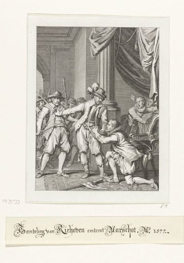 Mayor Aerschot protected by Ryhove, 1577