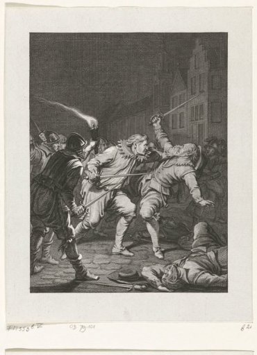 Frezin killed by Goignies, 1581
