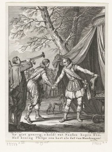 Meeting between Orange and Mondragon, 1573