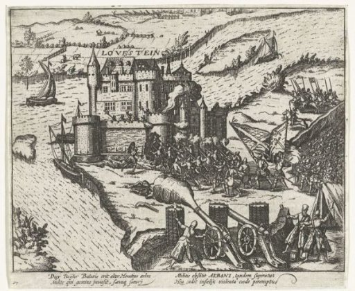 Loevestein Castle taken by Herman de Ruiter, 1570
