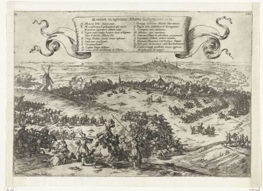 Alva besieges Bergen in Hainaut, 1572
