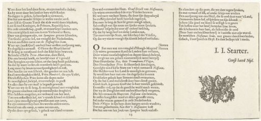 Triumphal Procession of William of Orange, text sheet 12-end