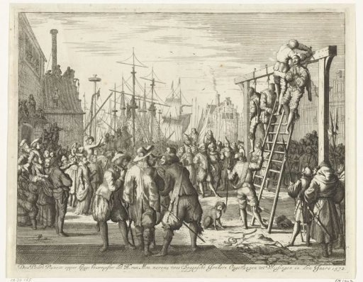 Pacieco hanged at Vlissingen, 1572