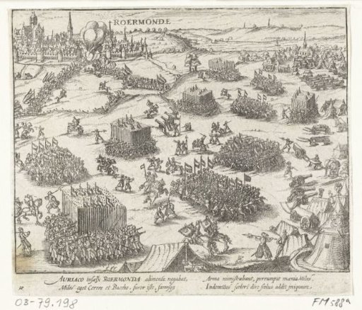 Roermond taken by William of Orange, 1572