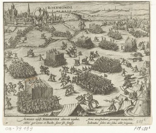 Roermond taken by William of Orange, 1572