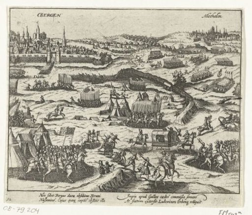 Louis of Nassau leaves Bergen, 1572