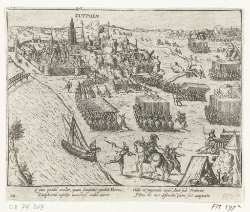 Capture of Zutphen by Don Frederik, 1572