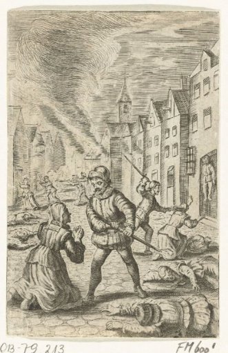 Murder by the Spaniards in the streets of Naarden, 1572