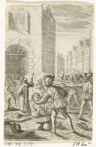 Murder by the Spaniards in the streets of Naarden, 1572