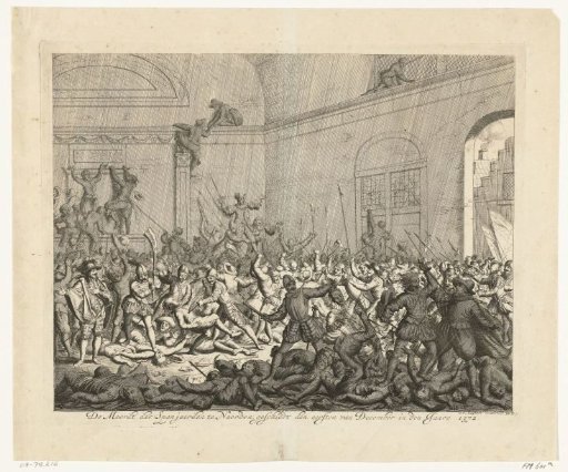 Murder in a church at Naarden, 1572
