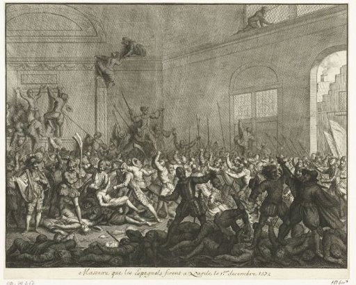 Murder in a church at Naarden, 1572