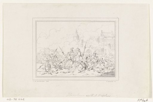 Kenau during the Siege of Haarlem, 1573