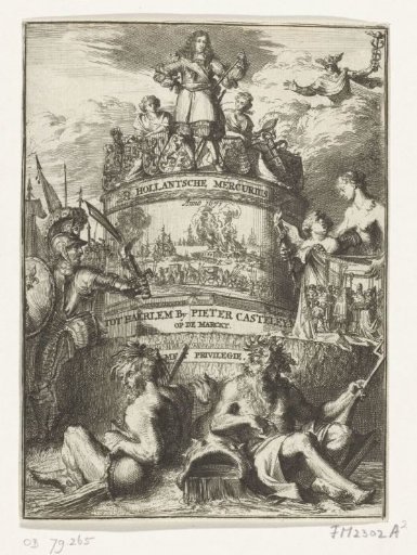 Title page for the Hollandsche Mercurius for the year 1670