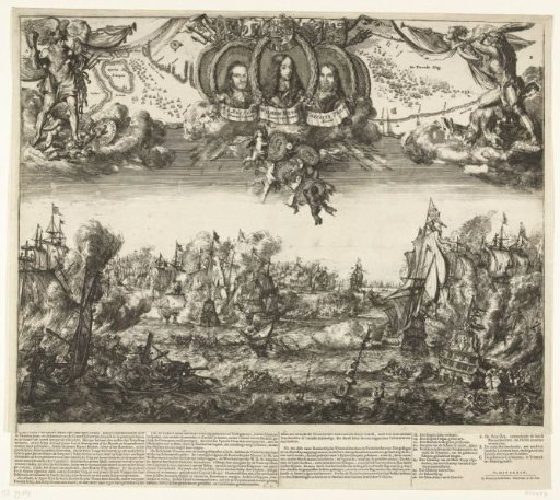 The two naval battles at Schoonevelt, 1673