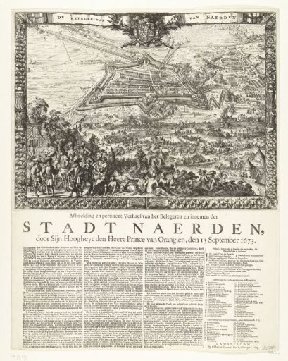 Siege and capture of Naarden by the Prince of Orange, 1673