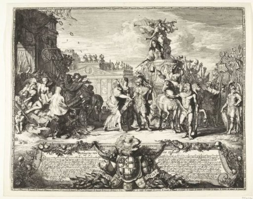 Allegory on the restoration of Utrecht, 1673