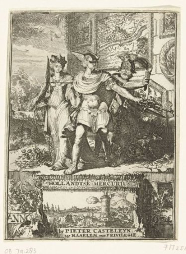 Title page for the Hollandsche Mercurius for the year 1674