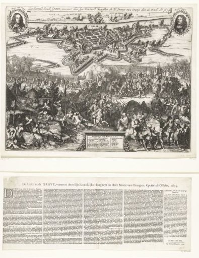 Capture of Grave by William III, 1674