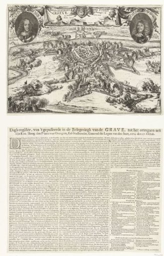 Siege of Grave by William III, 1674