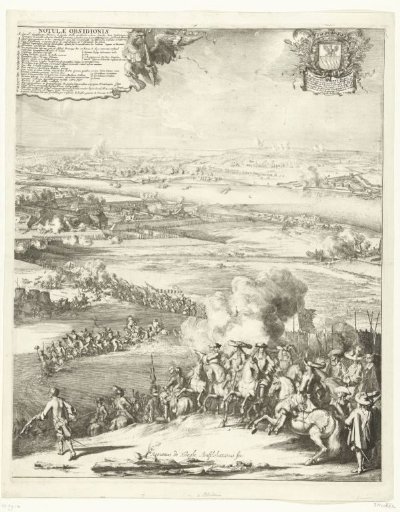 Siege and capture of Philippsburg (right sheet), 1676