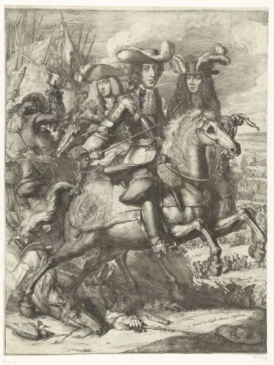 Battle of St. Denis (left half), 1678