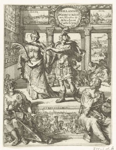 Title page for the Hollandsche Mercurius for the year 1681