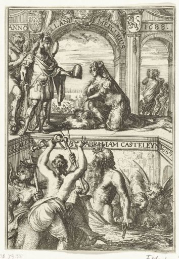 Title page for the Hollandsche Mercurius for the year 1688