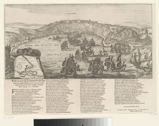 Conquest of San Salvador in Brazil by Admiral Jacob Willekes, 1624