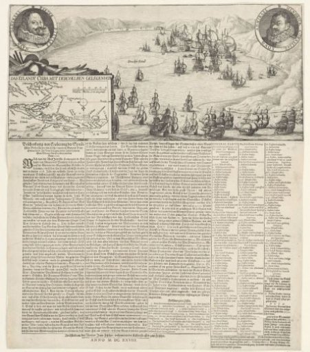 Capture of the Spanish Silver Fleet in the Bay of Matanzas by Admiral Piet Hein, 1628