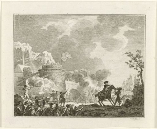 Sint Eustatius recaptured by the French, 1781