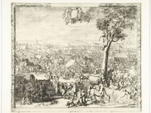 Fair in Arnhem, ca. 1700