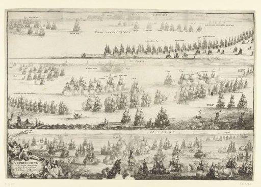 The combined Danish and Dutch fleets defeat the Swedish fleet at Öland, 1676