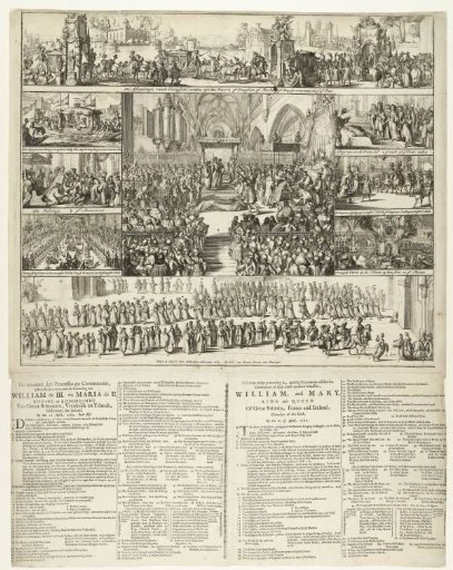 Procedures and Ceremonies Surrounding the Coronation of William and Mary as King and Queen of England, 1689