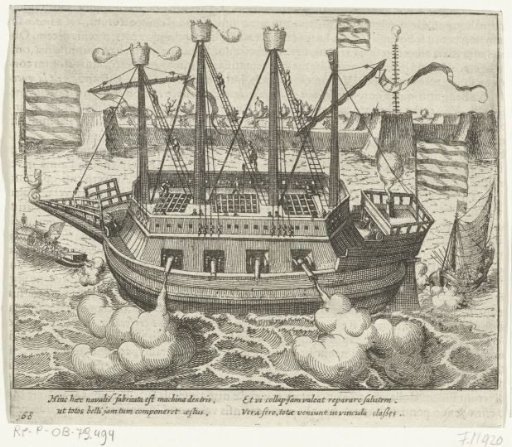 The Ship Fin de la guerre, 1585