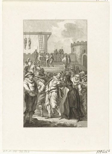 Catholic former burgomasters Quirijn Dirksz. Talesius and Lambert Jacobszoon hanged in revenge, 1573