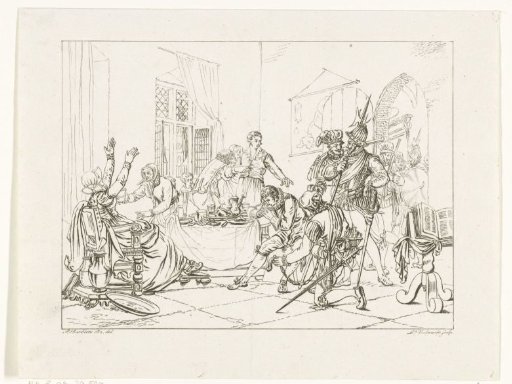 Capture of Pieter Hasselaer, 1573