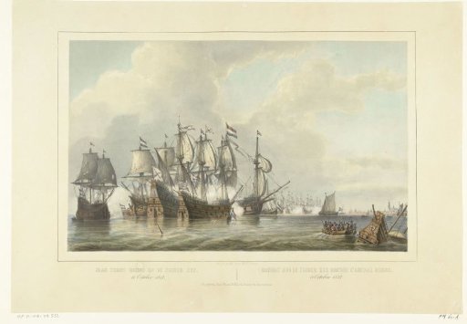 The Battle on the Zuiderzee against Bossu, 1573