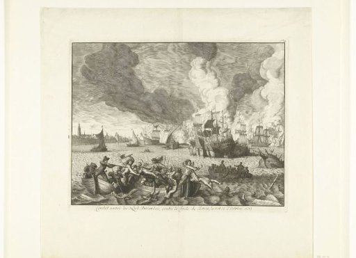 Battle on the Zuiderzee against the Count of Bossu, 1573