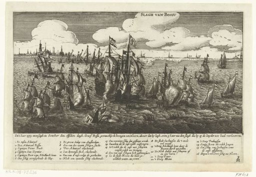 Battle on the Zuiderzee against the Count of Bossu, 1573