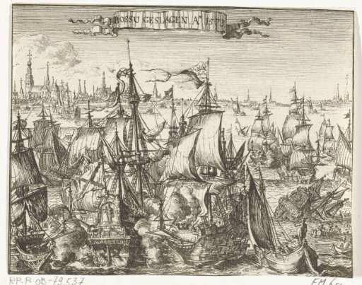 Defeat of Bossu in the Battle of the Zuiderzee, 1573