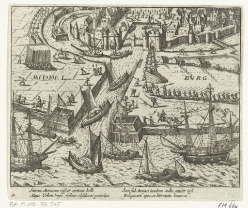 Middelburg Surrenders to the Prince, 1574