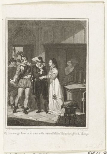 Margaretha Coppier Hides Soldiers of the Prince in Her House in Antwerp, 1574