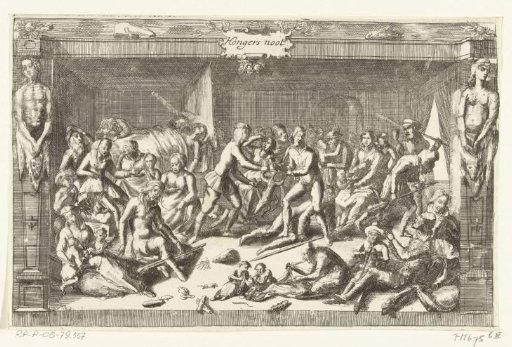 Famine Among the Citizens of Leiden, 1574