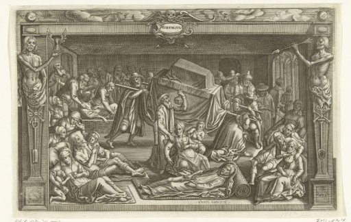 Deaths from Disease and Plague Among the Citizens of Leiden, 1574