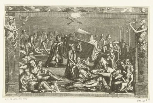Deaths from Disease and Plague Among the Citizens of Leiden, 1574