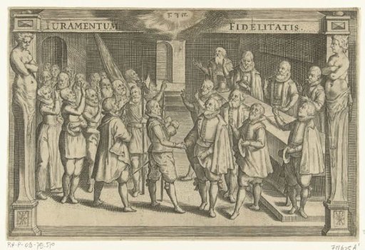 Taking of the Oath of Allegiance, 1574