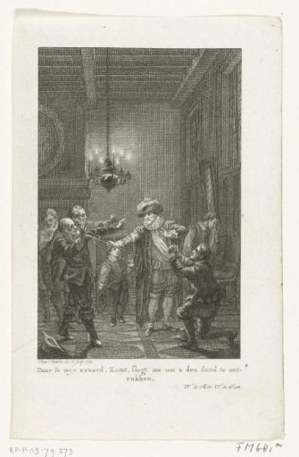 The Self-Sacrifice of Burgomaster Pieter van der Werff, 1574